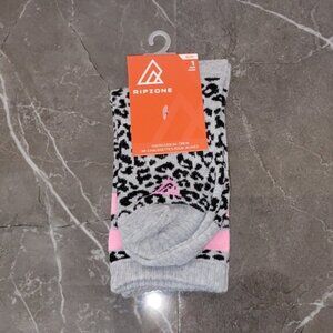 Ripzone Girl's  Cheetah Crew Socks